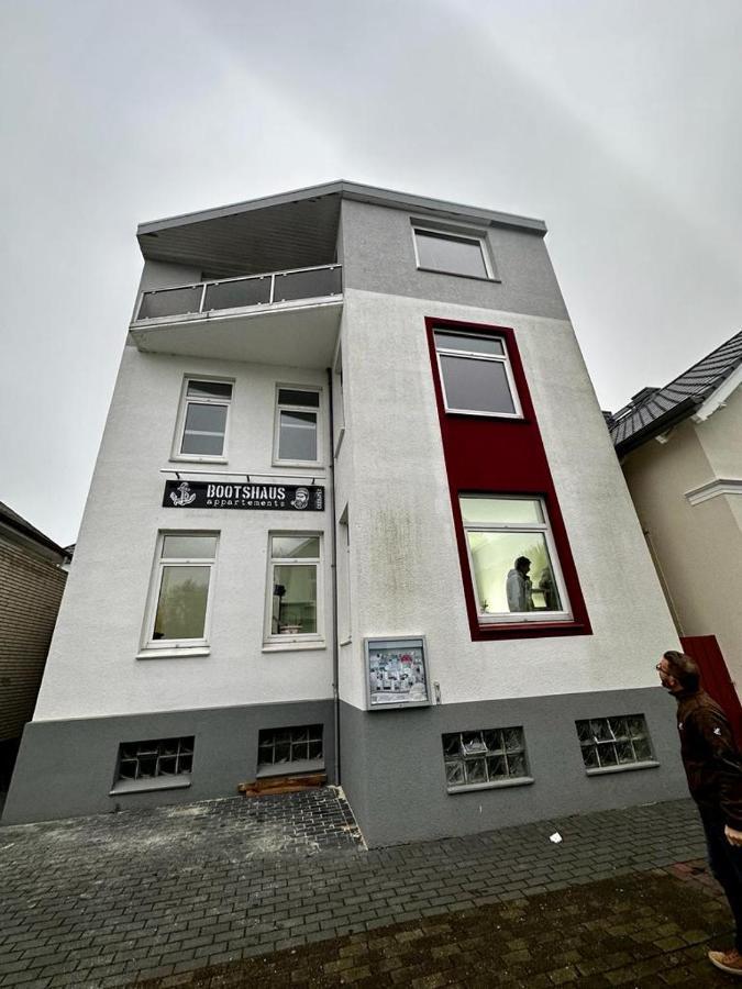 Bootshaus Appartements Cuxhaven Kültér fotó