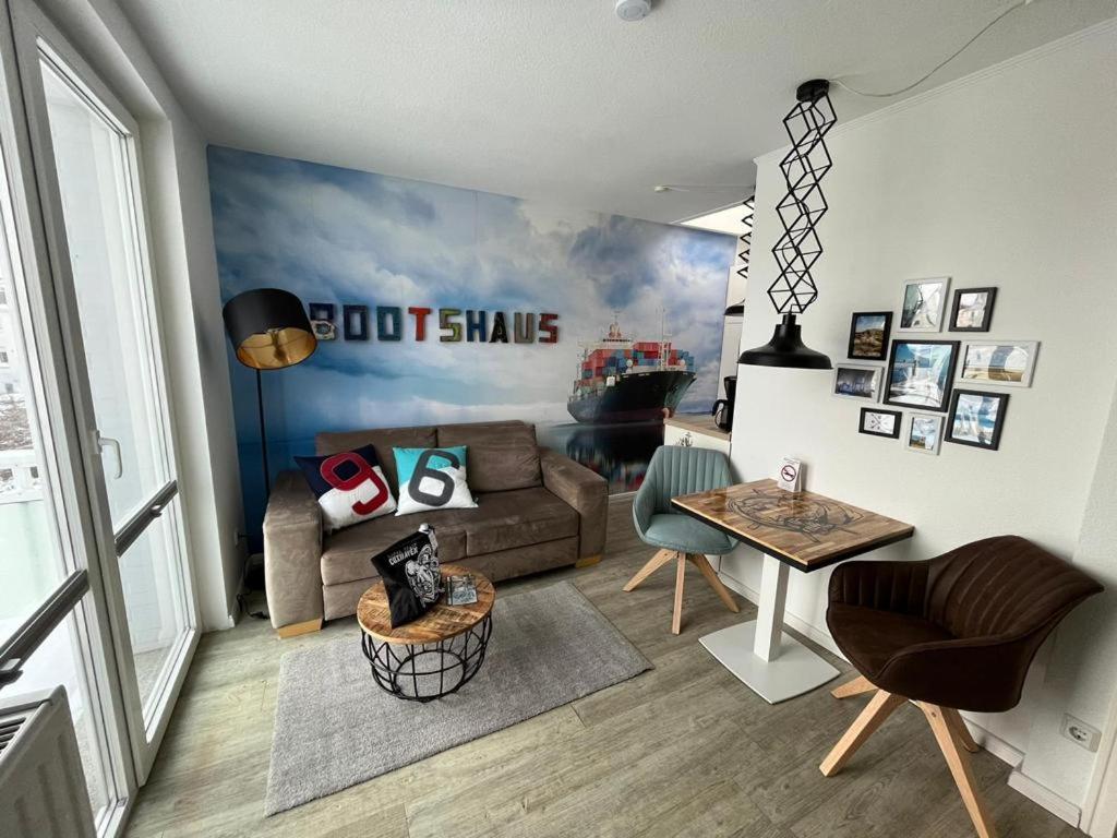 Bootshaus Appartements Cuxhaven Kültér fotó