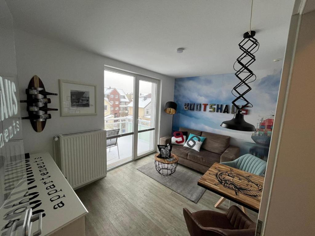 Bootshaus Appartements Cuxhaven Kültér fotó