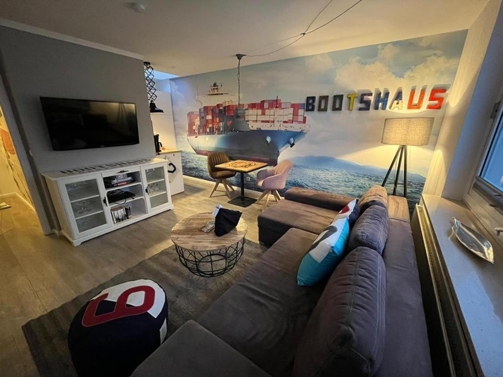 Bootshaus Appartements Cuxhaven Kültér fotó