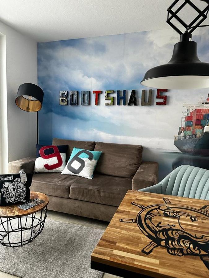 Bootshaus Appartements Cuxhaven Kültér fotó