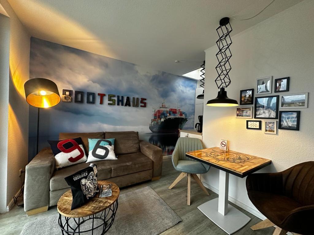 Bootshaus Appartements Cuxhaven Kültér fotó
