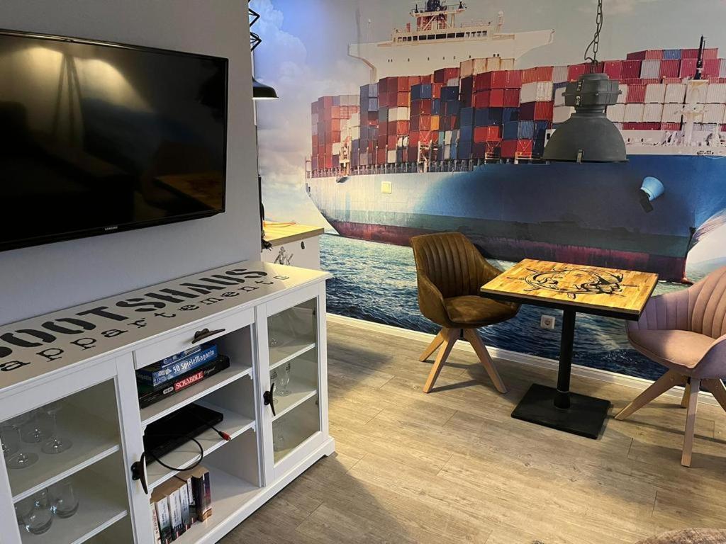 Bootshaus Appartements Cuxhaven Kültér fotó