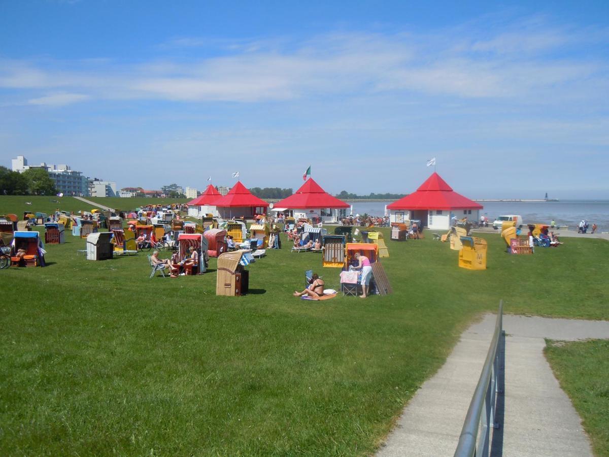Bootshaus Appartements Cuxhaven Kültér fotó